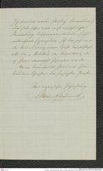 Nachlass Franz Steindachner, Brief von Charles Wachsmuth an Franz Steindachner (23.04.1877), Inv.Nr. 569.01, Seite 3